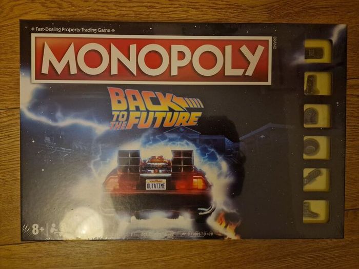 back to the future monopoly board game