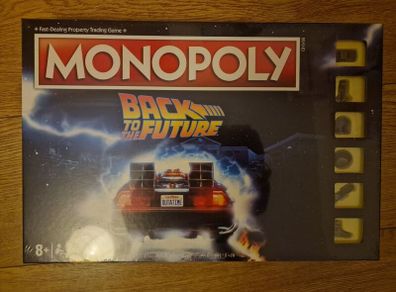 back to the future monopoly board game