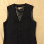 John Rocha Navy Blue smart Waistcoat Image 4