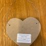Handmade Welsh Wooden Heart Decoration Image 5