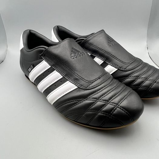 Adidas Original Taekwondo Womens SM II-LS Black/White Trainers JQ4775 UK 7 EU 40.5