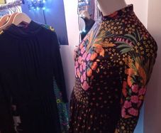 Marcy Allen Vintage floral maxi dress