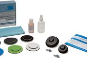 Glass Polish 28004 DIY Glass Scratch Removal Kit Deluxe for all Glass Surfaces -  50mm &amp; 75mm with Drill Attachment