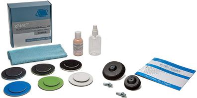Glass Polish 28004 DIY Glass Scratch Removal Kit Deluxe for all Glass Surfaces -  50mm & 75mm with Drill Attachment