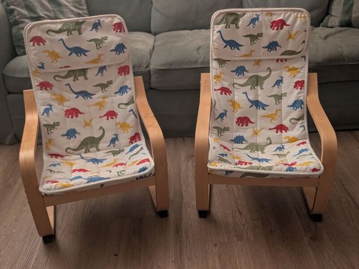 IKEA Poang Kids Mini Armchairs