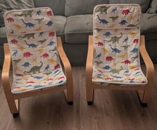 IKEA Poang Kids Mini Armchairs