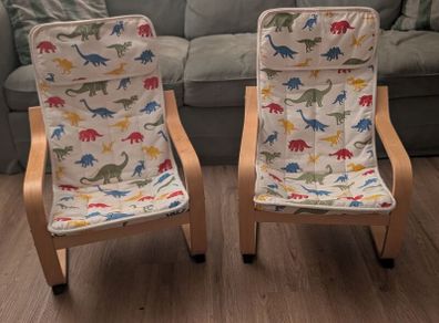 IKEA Poang Kids Mini Armchairs