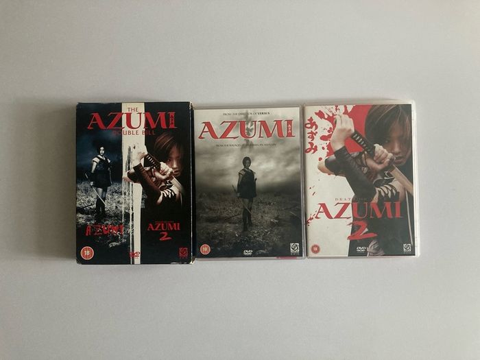 Azumi I & II DVD Box Set Mint