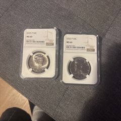 Set of Two (2) 2025 P MS66 NGC Graded Kennedy Half Dollars