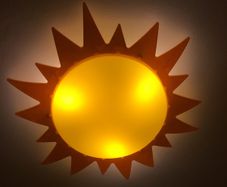 Ikea kids room ceiling lamp