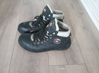 Leather Safety Boots Size 8