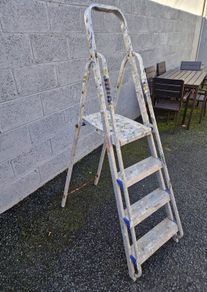 Heavy duty step ladder