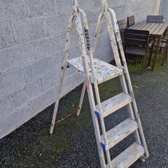 Heavy duty step ladder