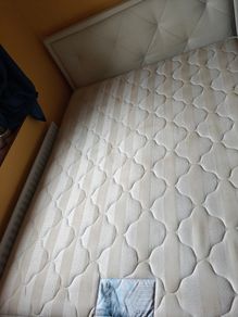 King size bed with 2 mattresses