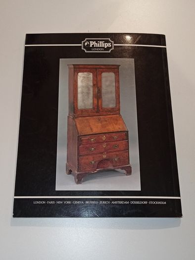 Vintage Phillips London auction sales room catalog 6th October  1992