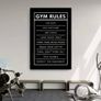 Gym printed signs boards home gym inspiration prints boards Image 3