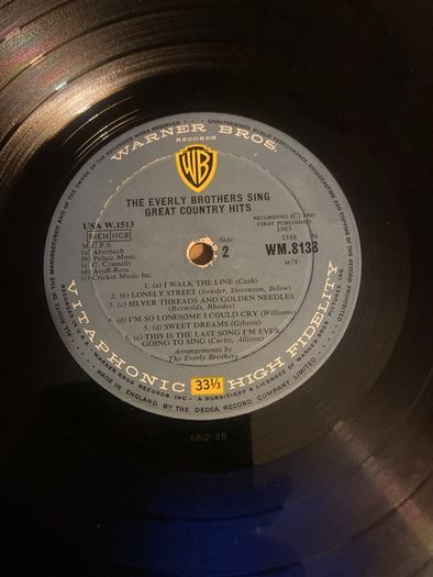 The Everly Brothers sing Great country songs.