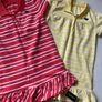 Brand New Girl's Yellow & White Pique Polo Dress | Size 2-3 years Image 5