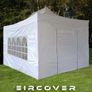 Pop Up Gazebo 3m x 4.5m (10' x 15') Aluminum Frame Image 2