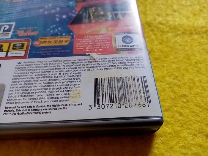 Frantix PlayStation PSP Games Original
