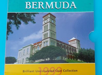 BERMUDA  5 Coin Set 1999 In Uncirculated Condition
