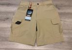 GILL MARINE Mens UV Tec Pro Shorts Size XS UV013 Khaki Sailing Pockets Hard Wear