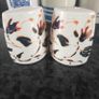 Stunning set of Thomas Porcelain Germany hand painted salt and pepper set, Art Deco style Image 2