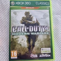 Call of Duty 4 MW4 Xbox360 Games Original