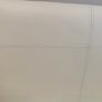 White faux leather 4ft 6in double bed frame, in as-new condition. Image 5