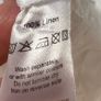 Monsoon White 100% Linen Embroidered Shirt Dress / Beach Tunic Image 6
