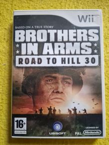 Brothers in Arms Road to Hill 30 Nintendo Wii Games Original