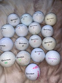 (20) Taylormade mixed golf balls