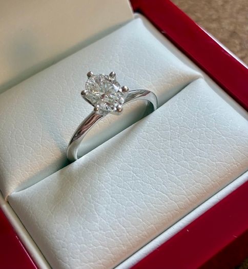 Diamond Ring White Gold Full Documentation