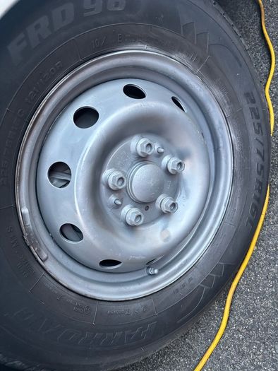 Fiat Ducato Citroen Jumber motorhome wheels