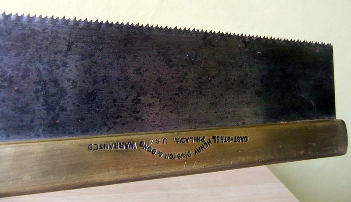 Old Henry Disston USA Dovetail Saw