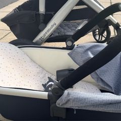 VISTA Uppababy Baby Stroller + Bassinet + Accessories