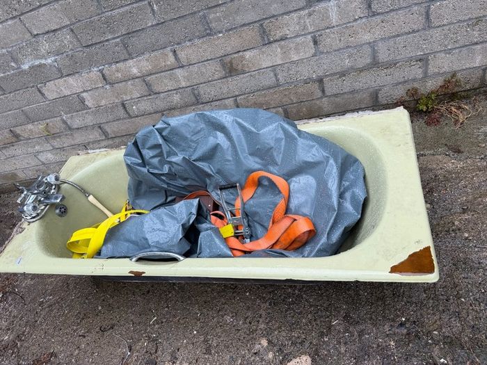 Old Cast Iron Bath