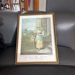Print of Turnips & Carrots