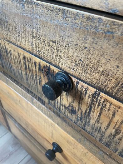 Solid wood sideboard