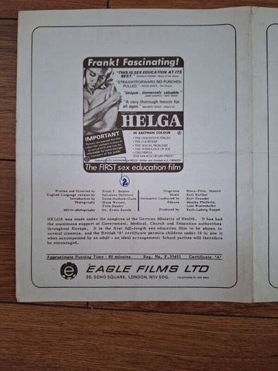 Vintage 1967 HELGA Press Brochure and photos