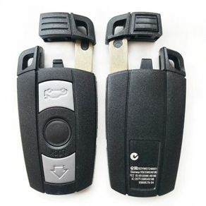 Key Remote Fob Case Blank Replacement Car For BMW 1 3 5 6 Series E90 E91 E92 E60