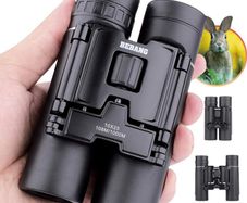 10x25 Binoculars for Kids Adult, Small Compact Lightweight Folding Mini Pocket Binoculars for Bird Watching Travel Stargazing Hunting Camping Concerts Sports Theater Opera (FREE POSTAGE)