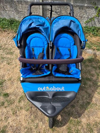 out and about double buggy