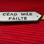 Vintage Style Cast Iron Irish Road Sign Image 2