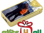 Personalised Photo USB Cigarette Lighter - Gold Personalised gift