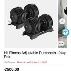 adjustable dumbbells
