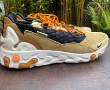 Nike React Sertu Men Shoes, Club Gold/Black/Wheat/Ceramic, AT5301-700, size 10