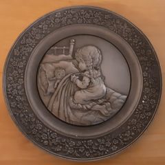 limited edition pewter plate (2nd)