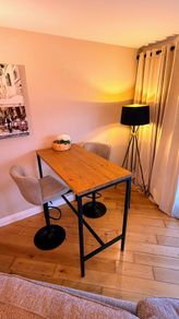 Black & Gold Tripod Floor Lamp