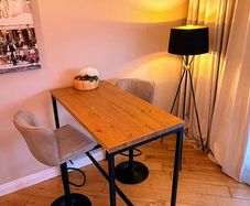 Black & Gold Tripod Floor Lamp